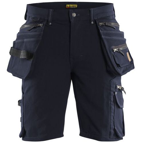 Short X1900 Artisan Stretch 4d Marine Foncé Noir Taille C56