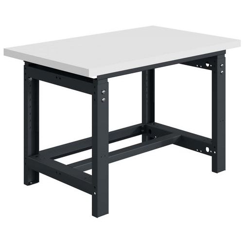 Etabli Si Stratifié Resitop Réglage Mécanique Gris Foncé L1800mm