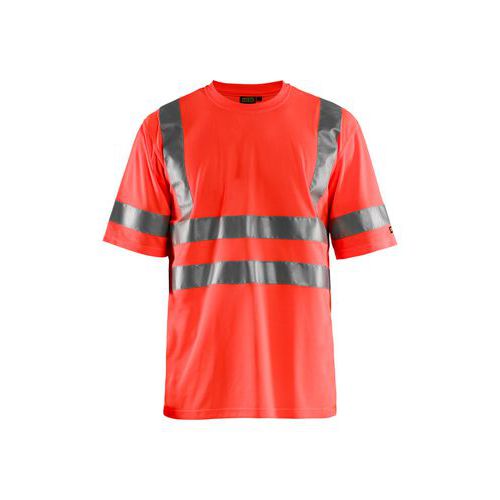 T-shirt Haute-visibilité Rouge