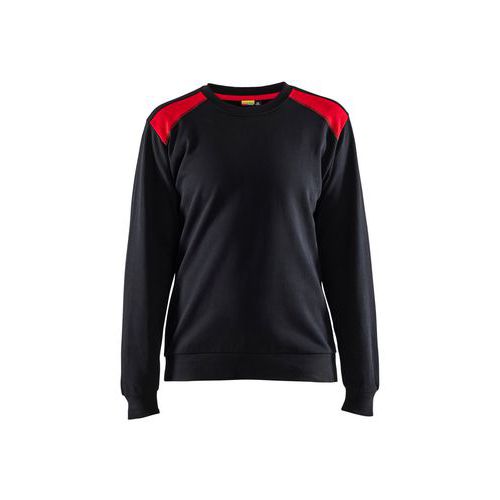 Sweat Pour Femme Noir Et Rouge