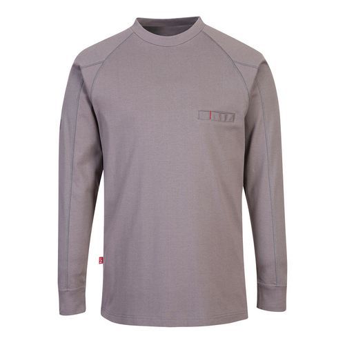 Sweat Col Rond Antistatique Résistant Flamme Fr33 Gris Xxl