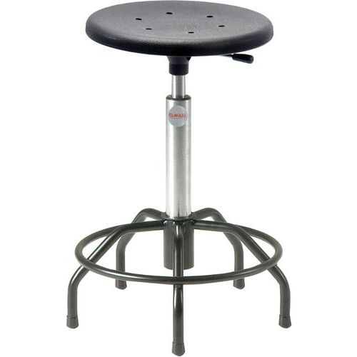 Sigma Spider Tabouret - Noir - Hauteur Assise Maxi 75 Cm