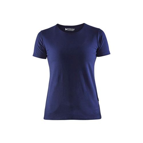 T-shirt De Travail Col Rond Pour Femme Couleur Marine