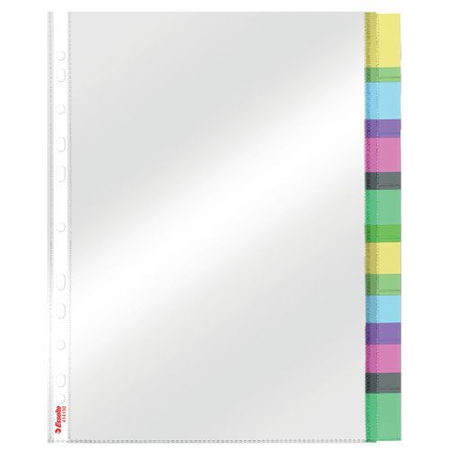 Pochette-intercalaire 8 Touches Esselte Transparent