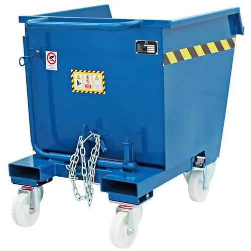 Bennes Multifonctions à Bascule En Acier Sall Bleu