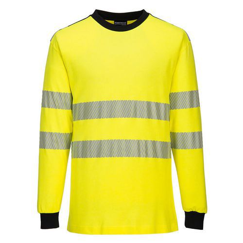 T-shirt Haute Visibilité Résistant Flamme Wx3 Jaune/noir M