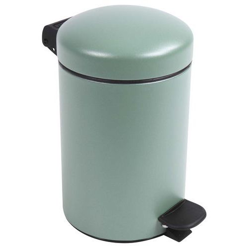 Poubelle Pour Sanitaire De Salle De Bain Bohème 3 L - Vert