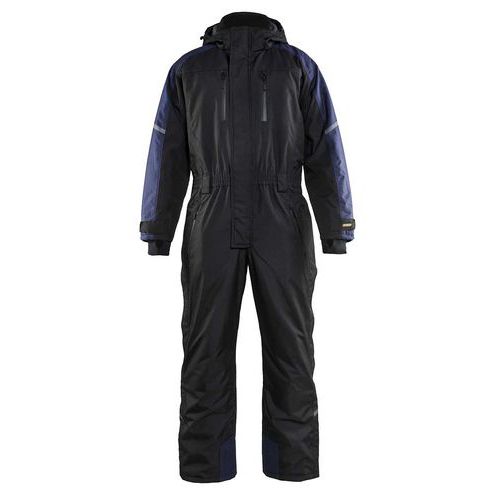 Combinaison Manches Longues à Capuche Hiver Noir Marine D116
