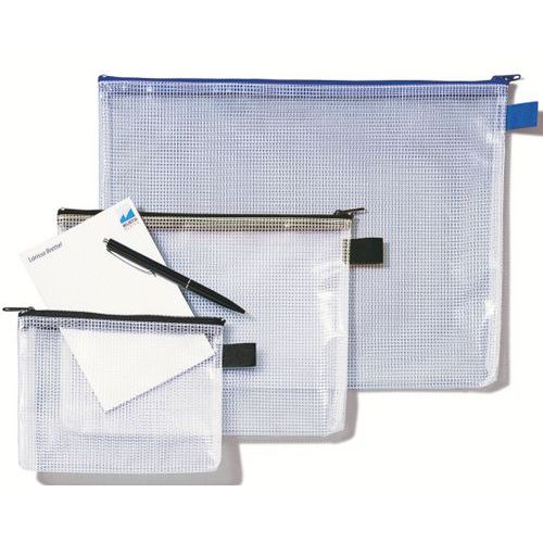 Rexel - Pochette A5 en maille - Noir - 1 pièce - Classement et archivage