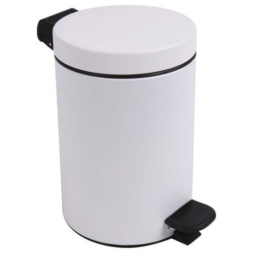 Poubelle Pour Sanitaire Pour Salle De Bain Retro 3l - Ivoire