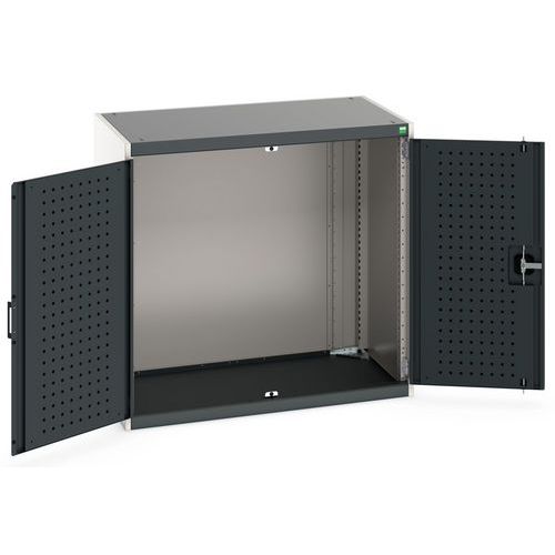 Bott 1 Armoire Cubio Porte Perforée - H1200xl525mm - Bott
