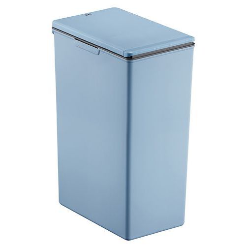 Poubelle Touch Morandi 40 L Eko Bleu