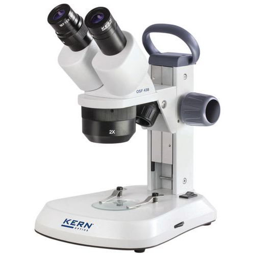 Microscop Stéréo Kern Osf 438 Binocular 1x / 2x / 3x 035w Led