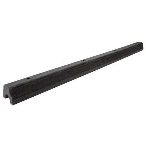 Viso - Butée de parking haute résistance noire - 1830 mm - Durable et recyclable