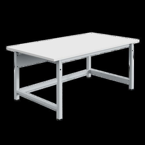 Sofame - Poste de travail PACKLOG L1800 Gris Clair - Mélaminé 28mm - Charge 300kg - Éco-responsable