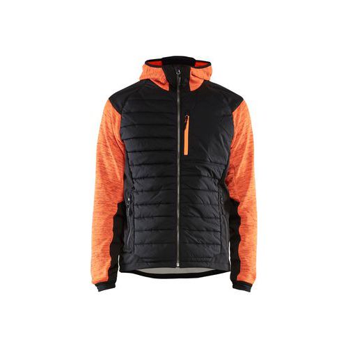Veste De Travail Hybride Orange Fluo/noir Xxxl