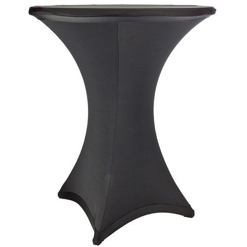 Nappe Elastique + Sur Nappe - Polyester Noir - Osaka