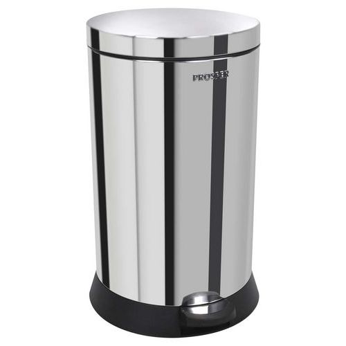 Poubelle Agroalimentaire De Cuisine Retro 20l - Argent