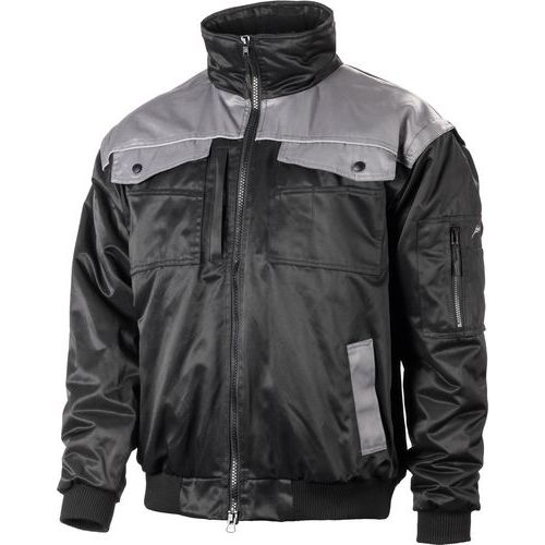Blouson Pilote 4 En 1 Allrounder S Gris/noir