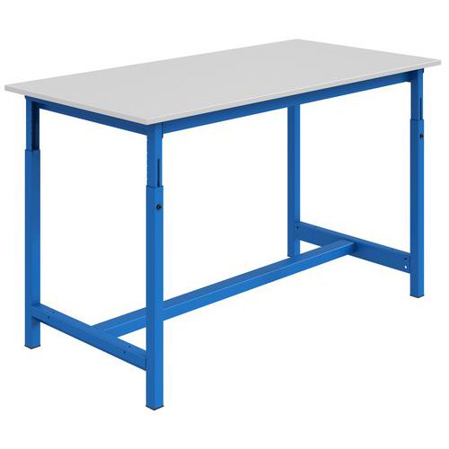 Etabli Pth L1800 Stratifié 30mm Mécanique Bleu