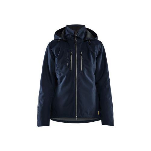 Veste De Travail Unite Doublée Pour Femme Noir Et Marine Foncé