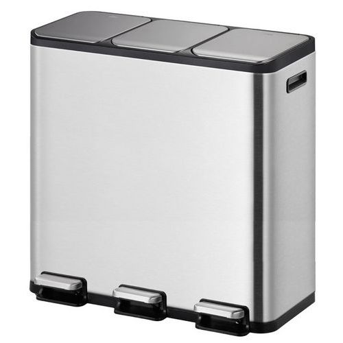 Poubelle à Pédale Tri Sélectif Ecocasa Ii 3x15l