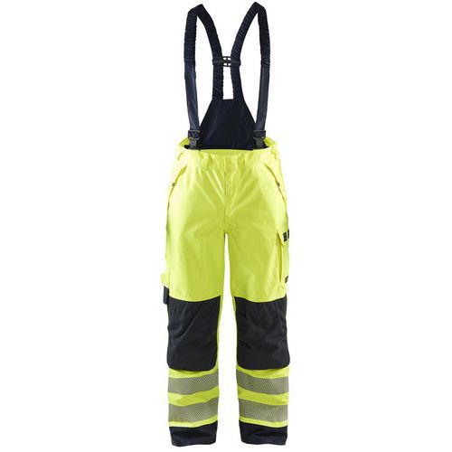 Pantalon De Protection Hardshell Multinormes En Jaune Fluo