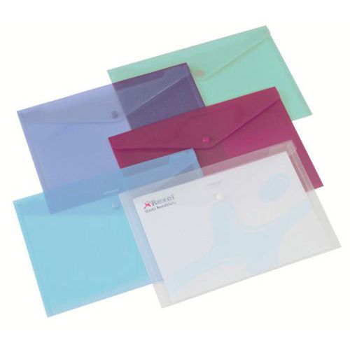 Chemise Pression A4 Rexel Lot 6 Assortis