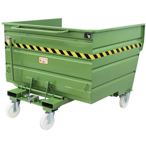 Bennes Multifonctions à Bascule En Acier Sall Vert