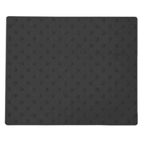 Dalle Podotactile Clous Caoutchouc Noire