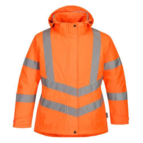Parka D'hiver Haute Visibilité Lw74 - Orange - Xl - Femme