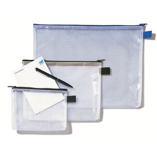 Rexel - Pochette A5 en maille bleue - 1 pièce - Classement et archivage facile