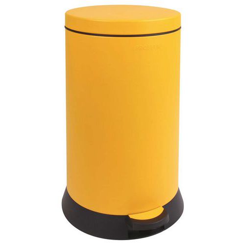 Poubelle Agroalimentaire De Cuisine Retro 20l - Jaune Foncé