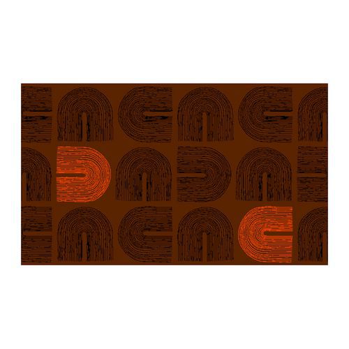 Tapis De Entrée Arches Brown 24 60 Cm X 90 Cm