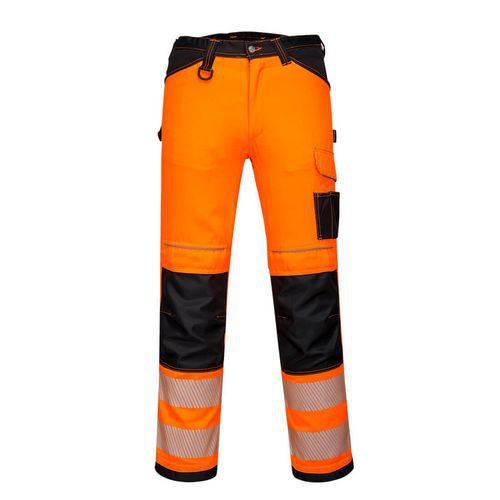 Pantalon Extensible Léger Pw3 Noir/orange 46