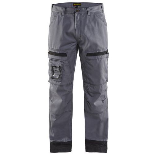Pantalon De Travail Chauffeur Gris Clair/noir C54