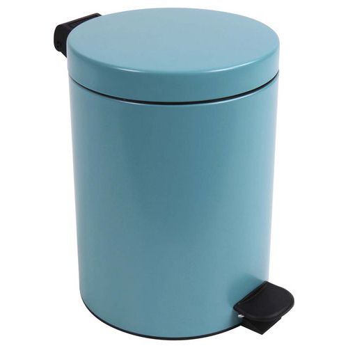 Poubelle Pour Sanitaire Salle De Bain Retro 5 L - Turquoise