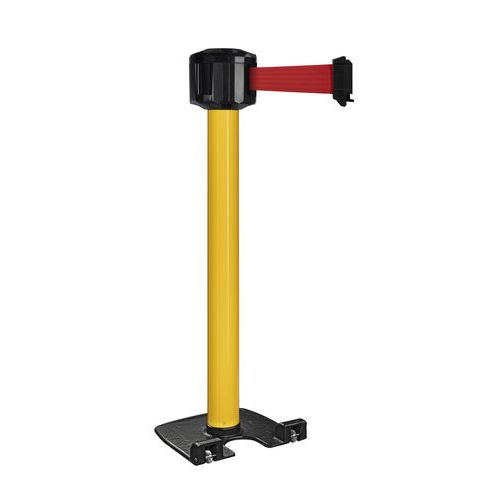 Poteau Extérieur Jaune À Sangle 10m - Rouge