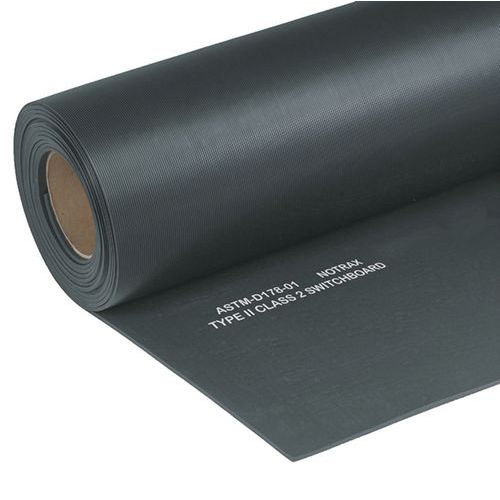 Tapis Isolant De Sécurité Électrique 91 X 22.8m Noir
