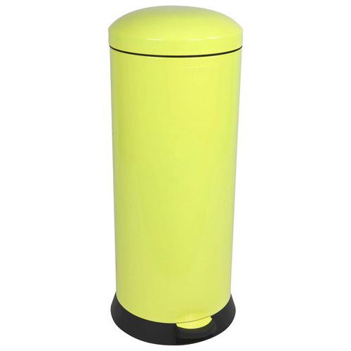 Poubelle Agroalimentaire De Cuisine Boheme 30l - Jaune Fluo