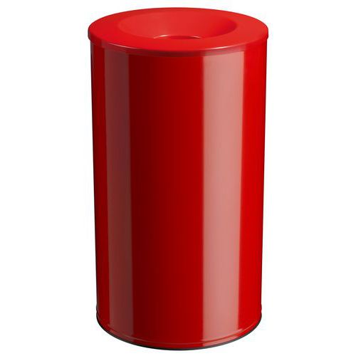 Corbeille Antifeu-110l Rouge-neo-rossignol