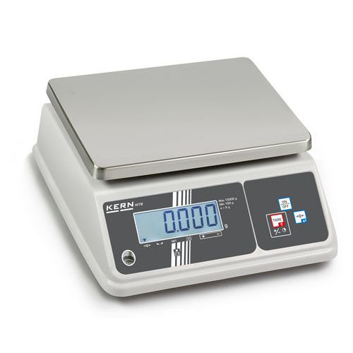 Balance Inox Kern Wtb 6k-3n Portée 6000 G Lecture 1 G