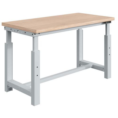 Etabli Si Plateau Mélaminé 28mm Réglable Ã‰lectriquement