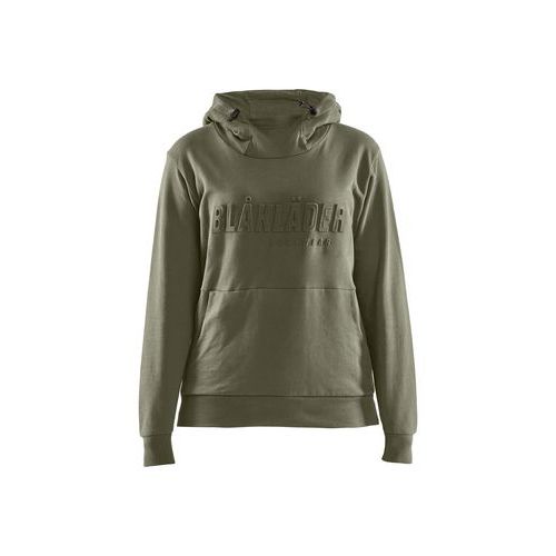 Sweat à Capuche Imprimé 3d Femme En Vert Automne