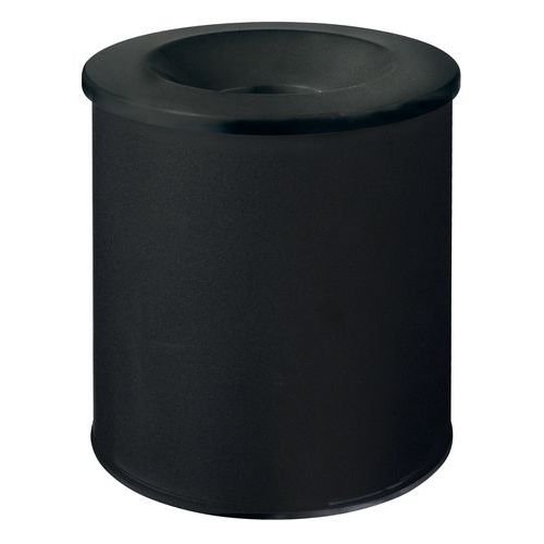 Corbeille Antifeu-15l Gris Foncé-neo-rossignol