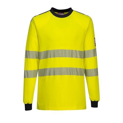 T-shirt Haute Visibilité Résistant Flamme Wx3 Jaune/bleu Xxl