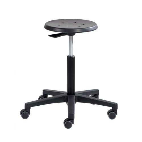 Tabouret Ergodyn Assise Réglable Basse Sur Roulettes