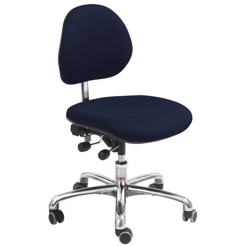 Chaise De Bureau Euromatic Cura - 33 Cm - Bleu