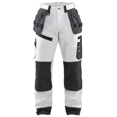 Pantalon De Travail X1500 Peintre Blanc/gris Foncé C46