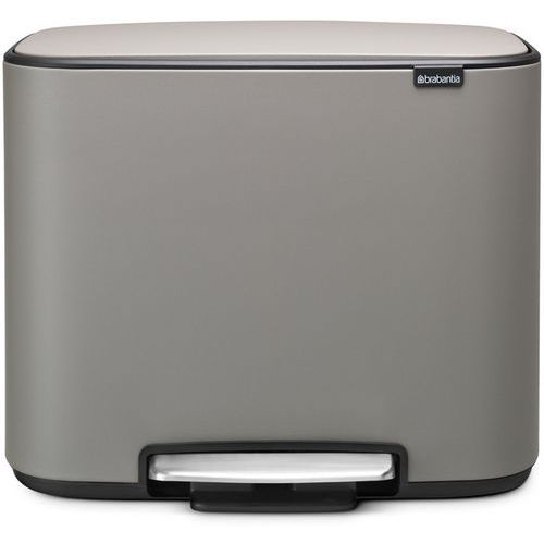Brabantia 1 Bo Poubelle à Pédale 3 X 11 L, Brabantia